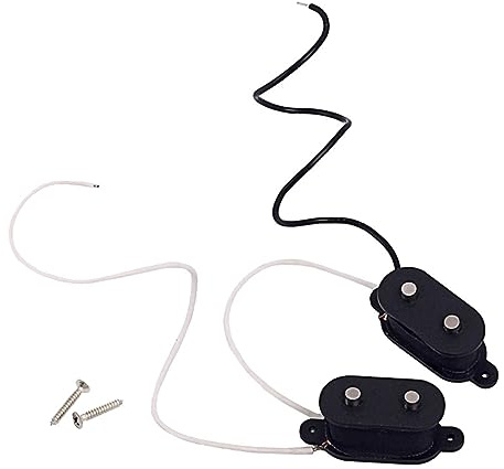 JOINPAYA 1satz String Humbucker Pickup Bass Hochwertige Bass Pickup Zubehörteile Für Elektrische Gitarren Schwarz Für Kraftvollen Und Verzerrte Töne