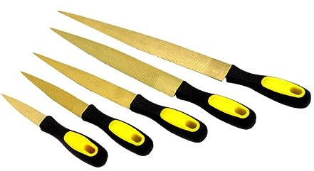 POPETPOP 5piezas Escofinas De Madera Herramientas De Carpintería Para Tallado De Madera Archivos De Acero Para Manualidades