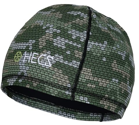 HECS Stealthscreen Camo Hunting Beanie for Men & Women | Patented Technology for Concealment | Fleece Men’s Beanie Hat, No-Slip Winter Cap | Anywhere