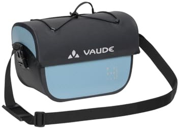 VAUDE Aqua Box 4 (rec), 6 Liter Lenkertasche für Radreisen, wasserdicht verschweißt, Made in Germany