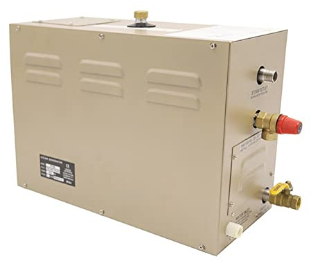 Generatore di Vapore per Sauna, di doccia for generatori di vapore autoprodotto commerciale 1 8KW Generatore di vapore del bagno con doccia con funzione di scarico automatico