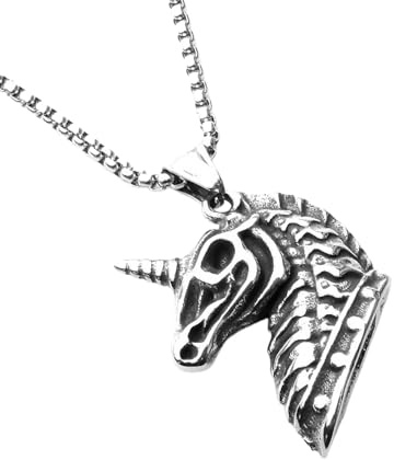 TABOJS Nordisk hip-hop street mode trend pirat run yxa av skalle personlighet trend skalle heligt svärd mörk drake fighter flygande drake falk halsband flera alternativ