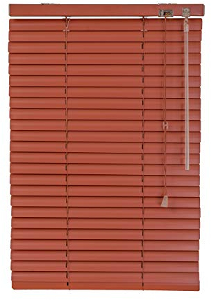 Sunlines Vehículos Ines hw2501 Metal fixmaß persiana Veneciana de Terracota 60 x 120 cm