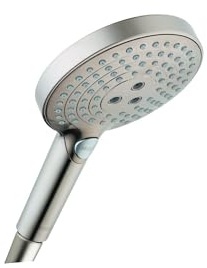 Hansgrohe 4529820 Raindance Handbrause, gebürstetes Nickel, 5