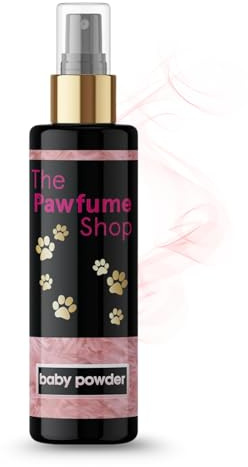The Pawfume Shop - Baby Powder - Unisex Dog Perfume Spray - Suitable For all Breeds & sizes - For Fresh Scent & Odour Control - Gentle on Skin & Long-Lasting Fragrance - 100ml