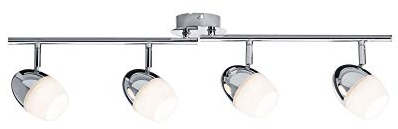 Paulmann 60331 Spotlight Egg LED 4x4,2W Chrom 230V Meta 603.31 Deckenleuchte Lampe LED Deckenlampe Deckenstrahler