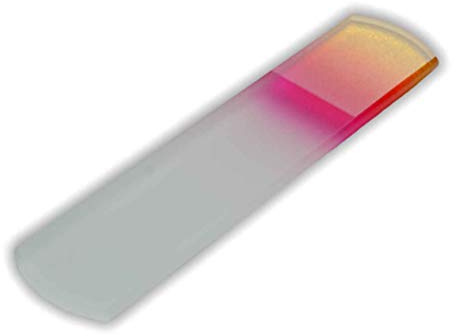 Danzetta Profi Hornhautraspel aus gehärtetem Glas Hornhautfeile Fussraspel Glasfeile Hornhaut Hornhautentferner Fußfeile zweiseitig DN3026