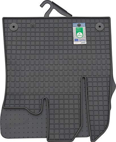 Petex 90310 Fußmatte Gummimatte Vorne Matte schwarz Kompatibel mit CITROËN Berlingo K9