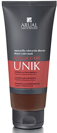 Arual Mascarilla color cobrizo