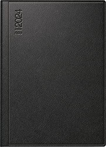 rido/idé Tageskalender Modell Technik III 2024 1 Seite = 1 Tag Blattgröße 10 x 14 cm schwarz