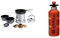 Trangia 27 Non-Stick Cookset With Kettle & Spirit Burner & Fuel Bottles, Red, 0.3 Litre