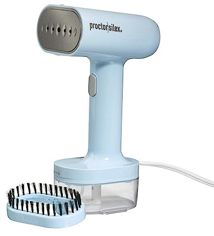 Proctor Silex Compact Handheld Travel Steamer for Clothes & Mini Iron