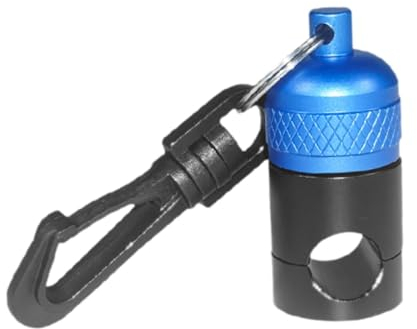 Baoblaze Praktischer Halter für Tauchschlauch Am Atemregler, Einfache Befestigung, Blau