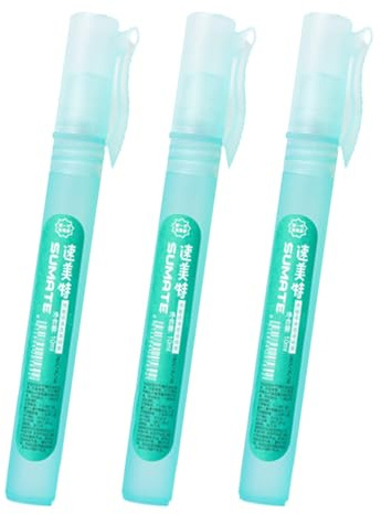 Papel térmico corrector líquido | Spray líquido corrector Wipe Out | Cubierta de frotis de paquete expreso personal portátil, spray antifugas para privacidad personal