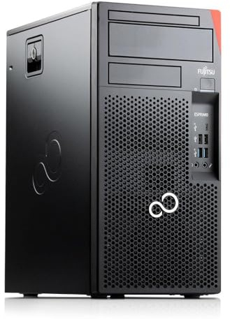 Fujitsu Esprimo P958 - Hard disk SSD Intel Core i5 9600, 1 TB, memoria da 16 GB, Windows 11 Pro, disco DVD MT Tower Computer PC (ricondizionato)