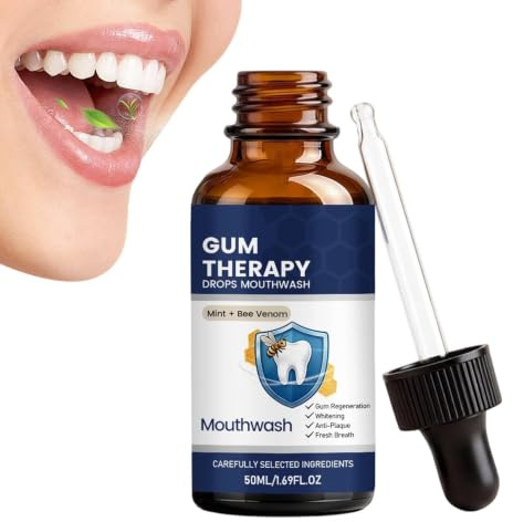 Collutorio in Applicazione Facile 50ml | Liquide per Rinforzare i Denti per Routine Mattutina, Sera, Viaggi, Dormitori, Campeggio, Hotel, Uomini, Donne, Adulti,