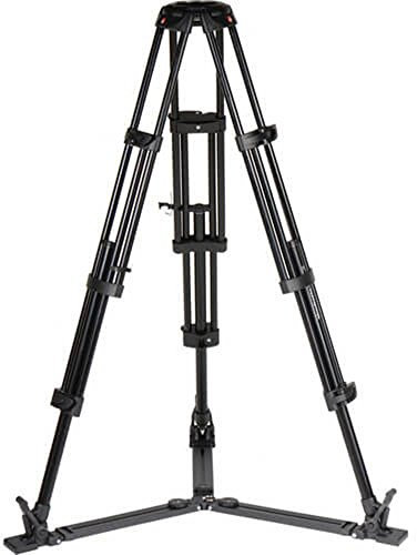 Manfrotto 545GB Treppiedi, 2 Stadi, Culla 100 mm, Base Stella