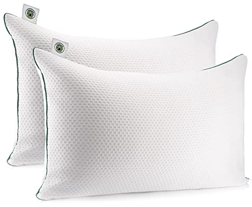 Martian Dreams Velistra Luxury Hotel Pillows, Adjustable Ultra Soft Microfibre Fill, Hypoallergenic, 2 Pack, Standard Size (50x75cm)