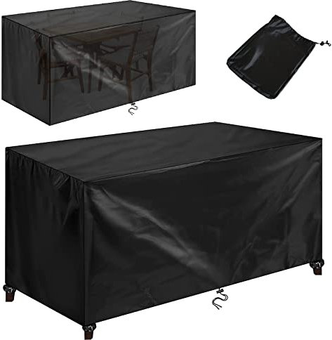 XRXDSY Copertura per Mobili da Giardino,Copertura Tavolo Giardino Copertura Tavolo Esterno,Resistente in Tessuto Oxford 420d, Impermeabile Antivento Anti-UV Copertura Divano Esterno