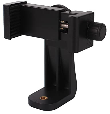 YHTSPORT Handyhalter Stativ, 360° drehbare handyhalterung stativ Kompatible mit Stativ Tripod Einbeinstativ Selfie Stick,verstellbare Klemme, Smartphone Halterung für iPhone, Samsung, Huawei u.m