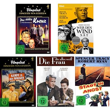 Spencer Tracy Film Fan Collection - Fünf seiner populärsten Filme in einer Edition