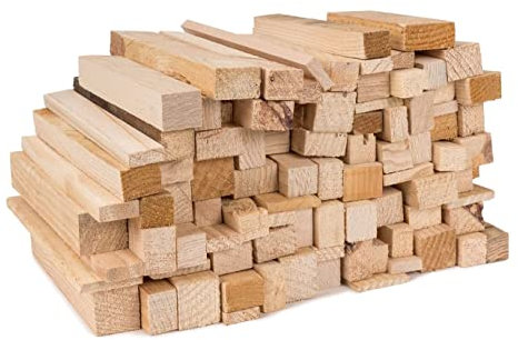 15kg Astillas de Encendido de Madera de Pino. Ideal para encender Fuegos en barbacoas, chimeneas, Estufas y calderas. 100% Natural. Hecho en España.