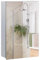 kleankin Spiegelschrank, Badezimmerschrank mit 3 Ebenen, Medizinschrank für Badezimmer, Schlafzimmer, Edelstahl, Silber, 39 x 12 x 60 cm
