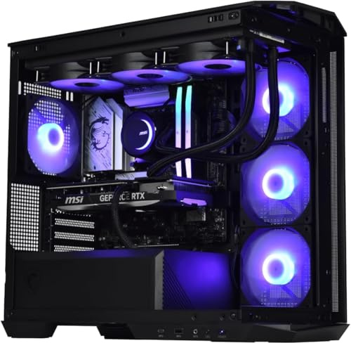 M Red PC Gamer Powered by MSI CBT013-04 - Processeur Intel Core i5-14600KF, GeForce RTX 4070 Super, 32 Go DDR5, 2 to SSD NVMe, Windows 11 Famille