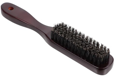 BELLIFFY Bartbürste Holzgriff Weich Borsten Herren Bartpflege Rasierpinsel Gesichtsbürste Salon Reise