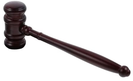Sewroro Richterhammer Aus Natürlichem Holz Robustes Rollenspiel-spielzeug Glattes Finish Kinderfreundlich Fördert Greiffähigkeit Geschenk Für Jungen Und Mädchen