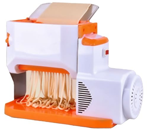Pasta Maker Machine, Adjustable Multifunctional Pasta Machine, 2Mm 3Mm 4Mm 9Mm Noodle Cutter Head, Stainless Steel Hand-cranked Electric Free Switching, Suitable for Families, Restaurants