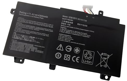 B31N1726 Batterie pour ASUS TUF A15 FA506 FA506IV FX505DY Gaming A17 FA706 FA706IH 【Câble Court】