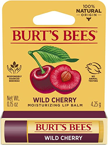 Burt's Bees Wild Cherry Moisturizing Lip Balm
