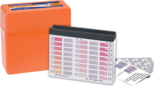 Pool-i.d Pooltester, orange, 11,2 x 11 x 4,5 cm, PT100