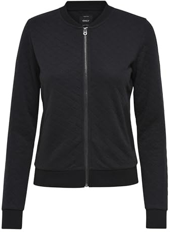 Only Bomber Sweatshirt - Giacca in Felpa da Donna, NULL, NULL