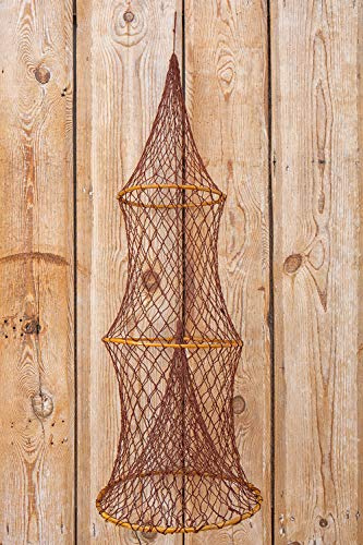 mare-me Deko Fischreuse braunes Netz