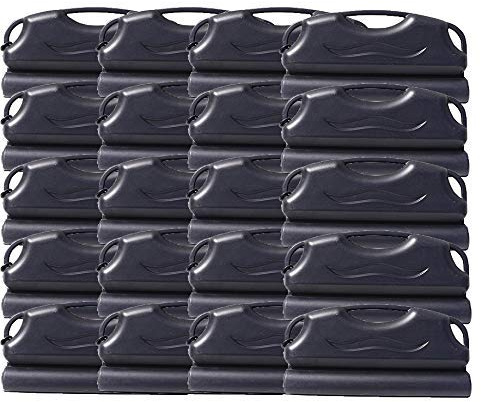 well2wellness® Pool Eisdruckpolster Set - 20 Stück a 50 cm mit Sand beschwert + Verbindungshaken