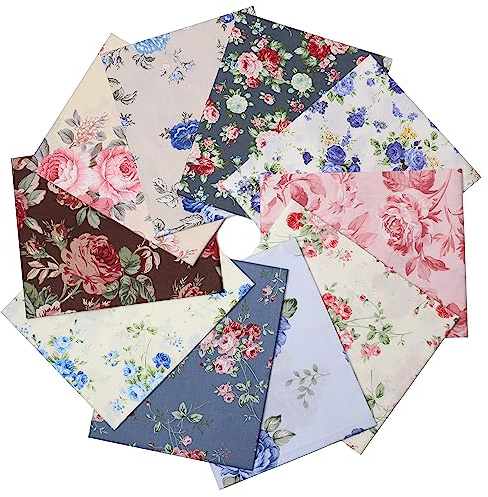 10 Stueck 46x 56cm Stoffpakete Patchwork Stoffe Baumwolle tuch DIY Handgefertigte Nähen Quilten Stoff Baumwollgewebe Verschiedene Designs