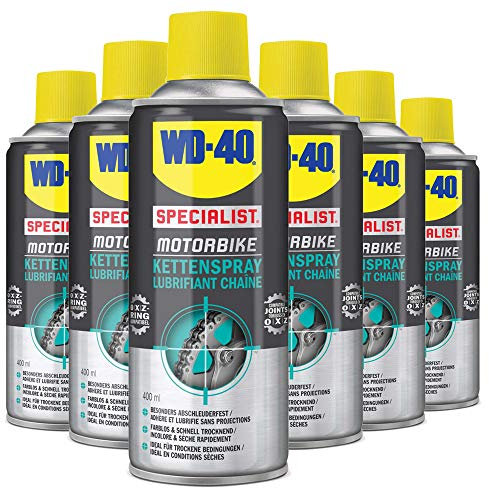 WD-40 Set Specialist Motorbike Kettenspray 400ml (6)
