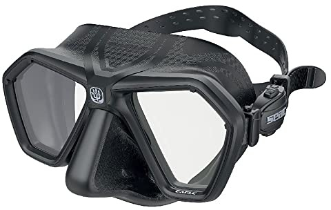 Seac Eagle, kompakte, kleinvolumige Maske für Tauchen, Freitauchen und Speerfischen