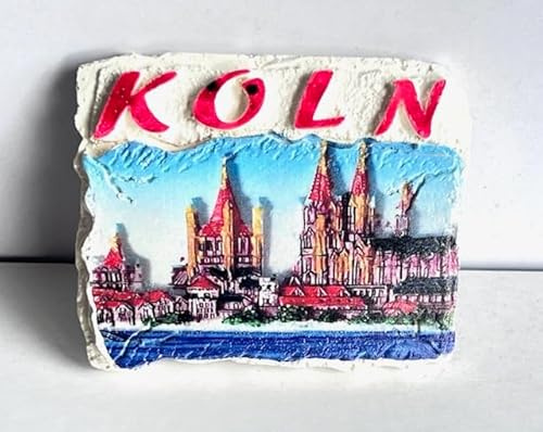 Köln,3D Kühlschrankmagnet Souvenir, Polyresin,Fridge Magnet,Germany 030422