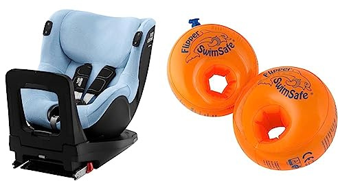 Britax Römer Kindersicherheit 2000035797 Sommerbezug Swingfix/Dualfix (M) i-Size/iSense & Flipper Swimsafe 1010 - Schwimmflügel für Babys ab 12 Monaten