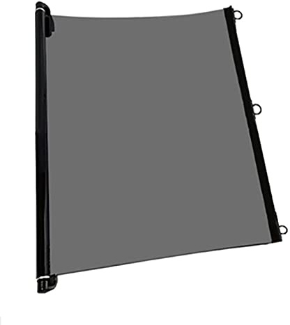 GOFOHIMI Auto-Sonnenschutz-Seitenfenster-Sonnenschutz, versenkbare Autofensterrollo, Roll-Sonnenschutz mit Saugnäpfen, UV- und Sonnenblendschutz, Sichtschutz(W60xL130cm/24x51in)
