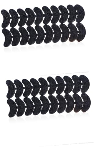 GLEAVI 40stücke Fersenpolster Aus Für High Heels Schmerzlinderung Und Blasenprävention Selbstklebend Schwarz Für Damen-schuhe Und Stiefel
