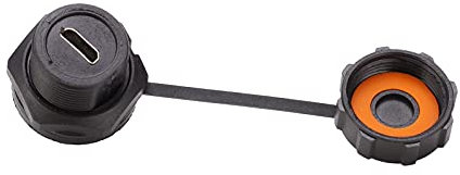 Wasserdichter USB-Anschluss IP67, MICRO-USB-Buchse, PCB-Platine, Hintere Buchse E10MCTF1F für Mechanische Geräte, Outdoor-Ausrüstung