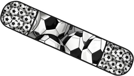 Double maniques de cuisine - Motif football - Résistant à la chaleur - Pour la cuisine et la pâtisserie