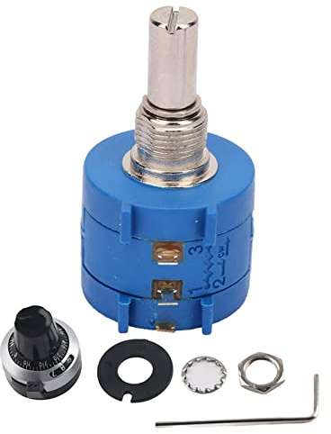 Potentiomètre Multitours de Précision 3590S 2-103L 10K Ohm Film de Carbone Haute Stabilité Régulation Précise pour Instruments Électroniques et Laboratoire