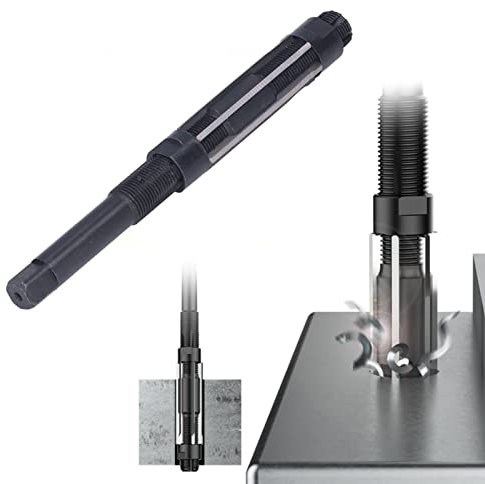 Alesatore Manuale Regolabile, Utensile Taglio Alesatore Espandibile in Acciaio Ad Alta velocità 23-26 Mm, Utensile per Fresatura Manuale 9SiCr per Perforatrici per Uso