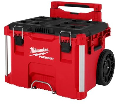 Milwaukee Pacout 10 Werkzeugkasten, kompakt, tragbar, mit Adjusta