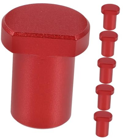 Veemoon 6PCS Aluminum Alloy Woodworking Bench Dogs Clamps for Dog Easy to Use Positioning Tool for DIY Woodworking Projects and Planing Stops Scratch Resistant Design for Professionals and